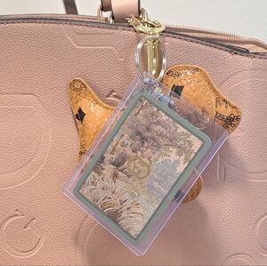 Gucci Playing card Queen Of Spades On Fashion MCM Bag Charm ( Bag not Included)